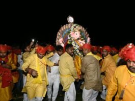 अटल चौक के राजा गणेश जी की भव्य विसर्जन यात्रा में उमड़ा आस्था का सैलाब