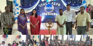 एपेक्स ट्रस्ट नर्सिंग एवं पैरामेडिकल कॉलेज में फ्रेशर्स पार्टी एवं फेयरवेल समारोह आयोजित*