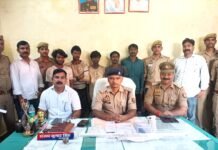 मीरजापुर में अंतरराज्यीय चोर गिरोह का पर्दाफाश, बिहार के पांच आरोपी गिरफ्तार