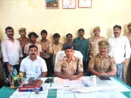 मीरजापुर में अंतरराज्यीय चोर गिरोह का पर्दाफाश, बिहार के पांच आरोपी गिरफ्तार