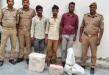 मिर्जापुर में चोरी, दुष्कर्म और जुए के मामलों में पुलिस की कार्रवाई, 7 जुआरी गिरफ्तार