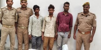 मिर्जापुर में चोरी, दुष्कर्म और जुए के मामलों में पुलिस की कार्रवाई, 7 जुआरी गिरफ्तार