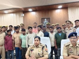 मिर्जापुर में अंतरराज्यीय खरवार गैंग का भंडाफोड़, 8 गिरफ्तार