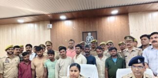 मिर्जापुर में अंतरराज्यीय खरवार गैंग का भंडाफोड़, 8 गिरफ्तार