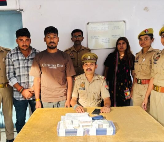 मिर्जापुर में 30 लाख की हेरोइन के साथ महिला समेत 3 गिरफ्तार, तीन दोपहिया वाहन बरामद