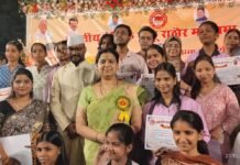 पूर्व आईएएस दिव्या मित्तल की मौजूदगी में साहू समाज ने किया भारत यात्रा का भव्य स्वागत