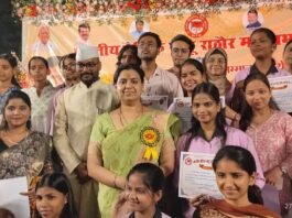 पूर्व आईएएस दिव्या मित्तल की मौजूदगी में साहू समाज ने किया भारत यात्रा का भव्य स्वागत