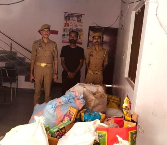 मीरजापुर में 156 किलो बारूदयुक्त पटाखे बरामद, एक गिरफ्तार; 310 ग्राम गांजा के साथ भी पकड़ा गया आरोपी