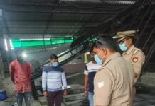 मीरजापुर में 43.30 लाख रुपये के मादक पदार्थों का विनष्टीकरण, 20 मुकदमों से जुड़े गांजा-हेरोइन नष्ट