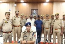 मीरजापुर में छह करोड़ रुपये का गांजा बरामद, ट्रक समेत दो अंतर्राज्यीय तस्कर गिरफ्तार