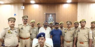मीरजापुर में छह करोड़ रुपये का गांजा बरामद, ट्रक समेत दो अंतर्राज्यीय तस्कर गिरफ्तार