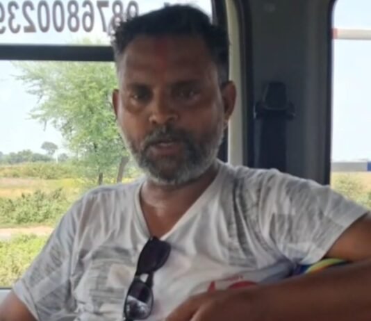 मिर्जापुर में ट्रक चालक का 20 लीटर का थरमस गायब, पीड़ित ने जारी किया वीडियो